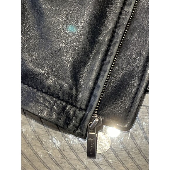 James Dean The Original Black Leather Jacket Coat Men’s Size XL LMTD Edition - Picture 8 of 13